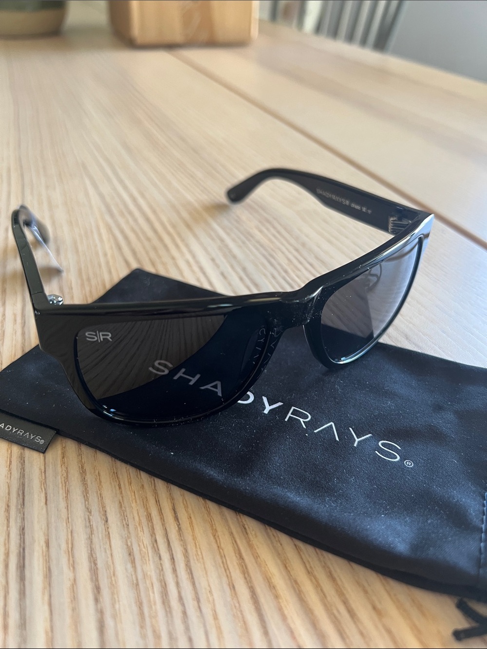 Shady Rays Mojave Blackout Polarized Sunglasses Unisex